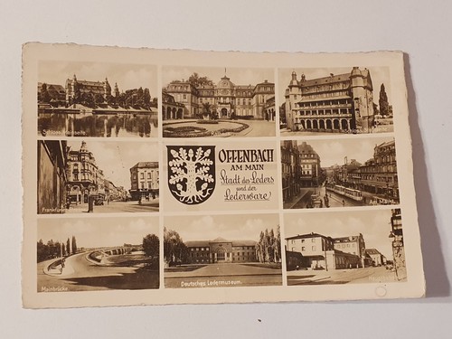 Postkarte offenbach m - offenbach, a/m