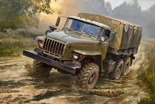 Zvezda ural 4320 lkw - ural,