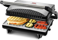 Cecotec Rock'nGrill 1500 Rapid Elektrogrill. RockStone-Steinverkleidung #120