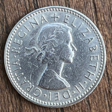 ONE SHILLING REGINA ELIZABETH