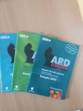 3 Hefte ARD Buffet - Ratgeber für Leib und Seele - RezepteJuli,Septemb 2000 SWR: