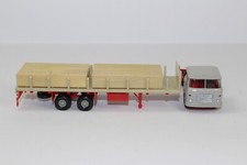 hp1238, RAR Hruska Permot LKW Skoda Rungenplattform Sattelzug Ladung TOP 1:87