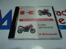 Kawasaki Z 750S,ZR 750-K1H Werkstatthandbuch Reparaturanleitung Handbuch CD