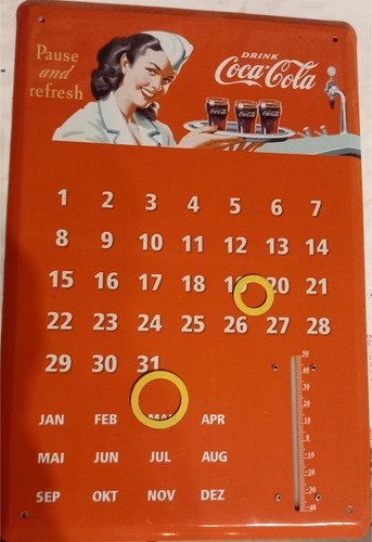 Coca cola dauer kalender - coca-cola,