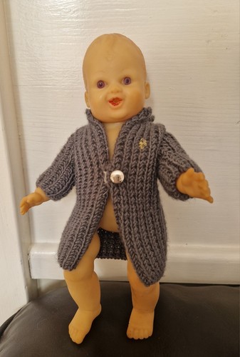 Vintage antike puppe - vintage, 10"