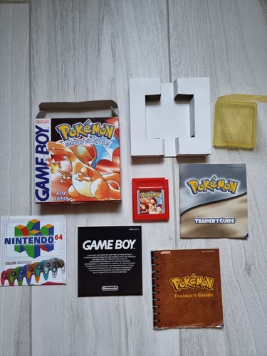 Pokemon rote edition game - game, boy