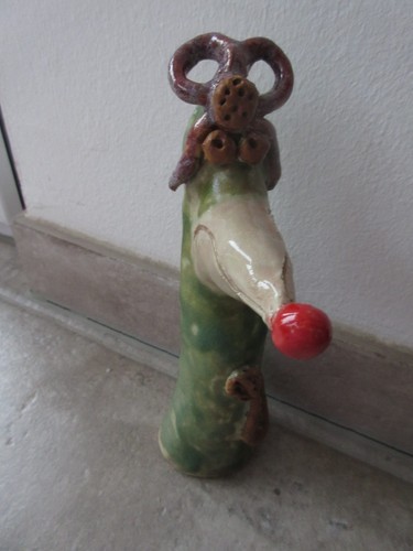 Rosenkugel keramik handarbeit - rosenkugel,