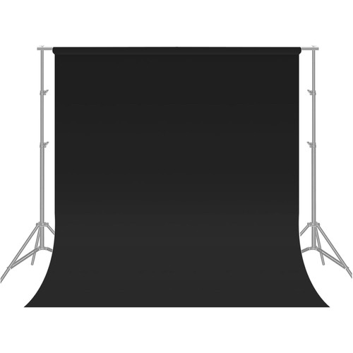 Fotohintergrund schwarz 3x3 - schwarz,