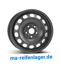 4x 6,5x16 ET46 Stahlfelgen