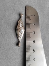 Schließe für Perlenkette oder Armband 14k 585 Gelbgold/Weisgold