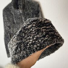 LIZ WEINMANN DESIGN BLAZER JACKE +Cappe,36D2 Grau,Edel,Hingucker,kunstfell