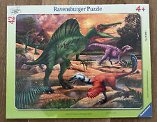 Ravensburger Kinderpuzzle 05094 Spinosaurus Rahmenpuzzle für Kinder ab 4 Jahren