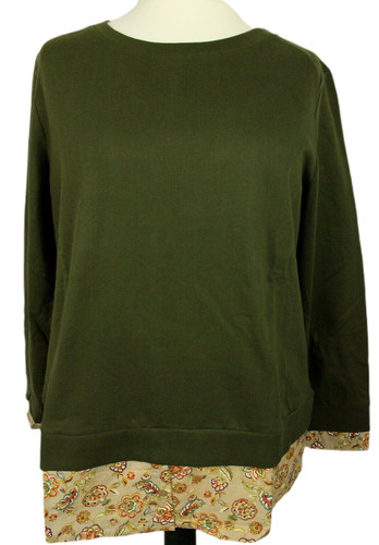 Sheego damen pullover grün - sheego,