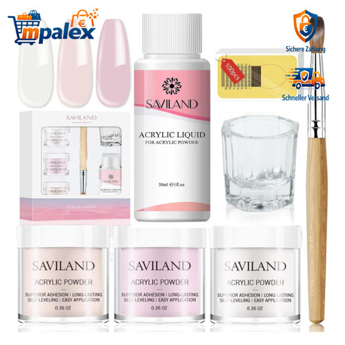 Saviland acryl nagelset - saviland,