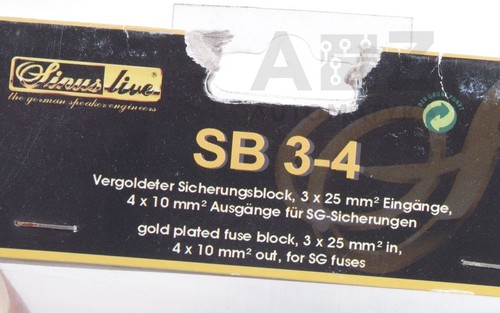 Sinus live fuse holder - sb, 3-4