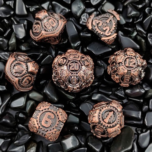 Crypt dnd würfel - set, metall