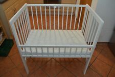 Fabimax Beistellbett weiß & Zubehör wie neu!