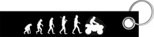 Quad Quadfahrer Evolution Motocross bike Schlüsselanhänger Lanyard 3x16cm