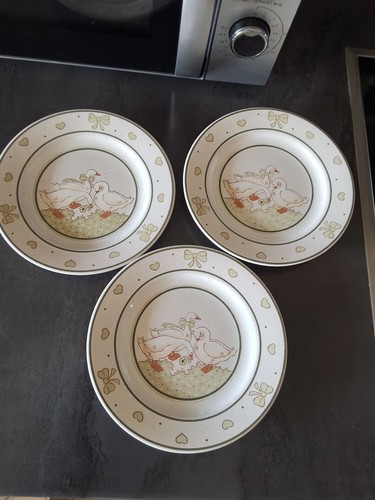 Gänseglück kuchenteller set - gänseglück,