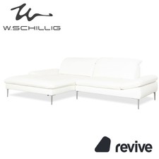 Willi Schillig Leder Ecksofa