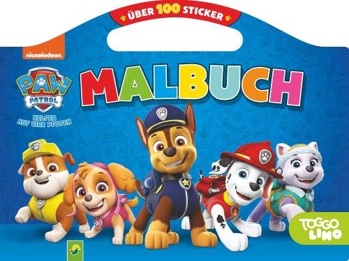 Paw patrol malbuch mit - mit, über