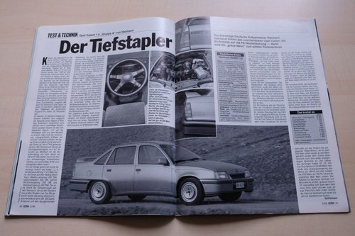Rallye racing 1988 - racing, 02/1988