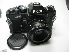 Ricoh SLR-Kamera KR-5 +
