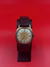 Antike ANKER Vintage Uhr Watch 17 Jewels Shockproof Läuft Running Gold Tone