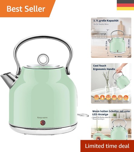 Edelstahl wasserkocher 7l - edelstahl, 1,7l