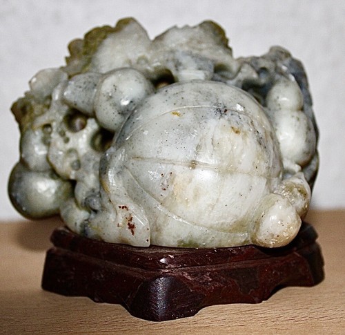 Chinesische speckstein kürbis - speckstein,