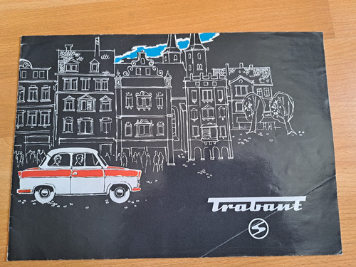 Prospekt trabant 1961 - prospekt,