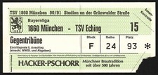 Ticket | 1990/91 | TSV 1860