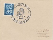 ÖSTERREICH SONDERSTEMPEL 1946