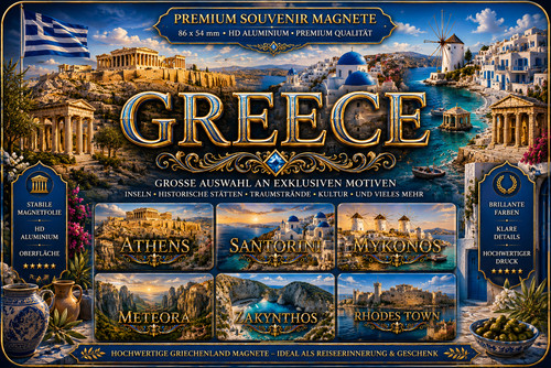Griechenland magnet souvenir - griechenland,