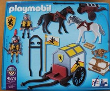 Playmobil 4874 - Goldtransport der Löwenritter - 2010 - komplett - ohne OVP