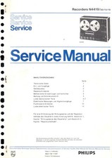 Philips Service Manual für N 4419  Copy