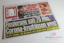 BILDzeitung 07.01.2021 Januar