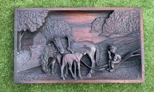 Antike alte signierte tiefe