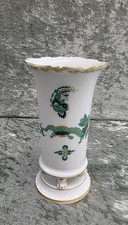 Meissen grüner Drache Vase