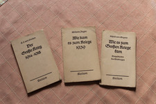 3 Reclam Hefte - 1939