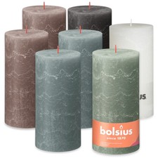 2er set bolsius xxl rustik - set,
