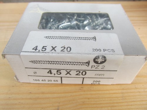 Packung holzschrauben 5x20mm - holzschrauben, 4,5x20mm