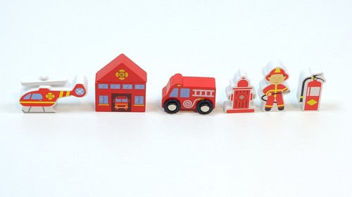Feuerwehr set feuerwache - set,