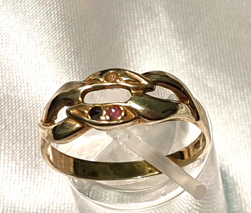 925 silber vergoldeter ring - vergoldeter,