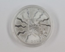 1 Dollar Australien Känguru 2002 Silber 999 1 OZ