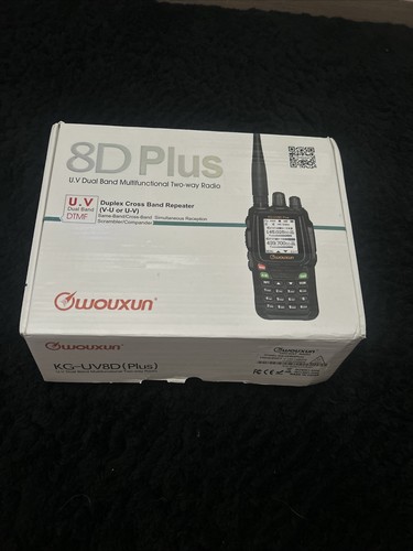 Wouxun uv8d plus - +, ear