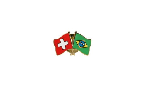 Schweiz brasilien flaggen - schweiz,