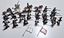 28 wunderschöne ZINNSOLDATEN