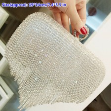 Strass Quasten Handtasche
