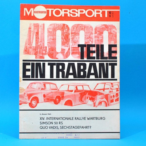 Ddr illustrierter motorsport - illustrierter,